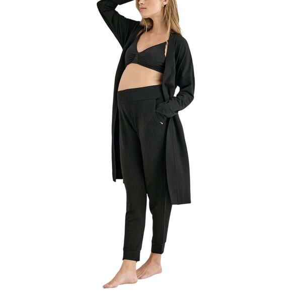 Hatch Pants - Hatch Cozy Black Indoor Outdoor Jogger Pants Size 3